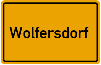 Wolfersdorf in Bayern