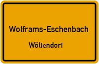 Straßenverzeichnis Wolframs-Eschenbach Wöltendorf