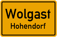 Chausseestraße in WolgastHohendorf
