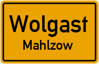 Mahlzower Straße in WolgastMahlzow