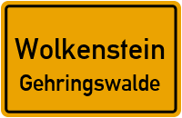 Großrückerswalder Straße in WolkensteinGehringswalde
