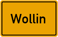 Im Gewerbegebiet in Wollin