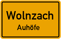 Straßenverzeichnis Wolnzach Auhöfe