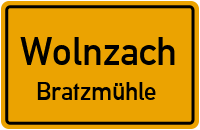 Straßenverzeichnis Wolnzach Bratzmühle