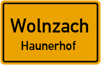 Straßenverzeichnis Wolnzach Haunerhof