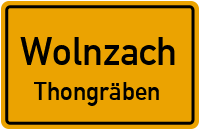 Straßenverzeichnis Wolnzach Thongräben