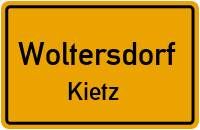 Försterweg in WoltersdorfKietz