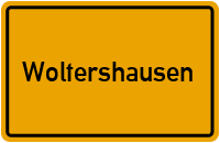 City Sign Woltershausen