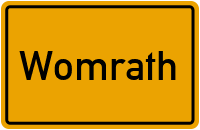City Sign Womrath
