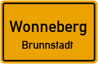 Straßen in Wonneberg Brunnstadt