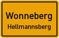 Straßen in Wonneberg Hellmannsberg