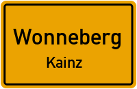 Straßen in Wonneberg Kainz