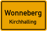 Straßen in Wonneberg Kirchhalling