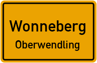 Straßen in Wonneberg Oberwendling