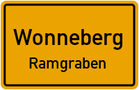 Straßenverzeichnis Wonneberg Ramgraben