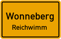 Straßen in Wonneberg Reichwimm