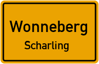 Straßen in Wonneberg Scharling