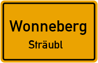 Straßen in Wonneberg Sträubl
