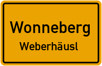 Straßen in Wonneberg Weberhäusl