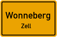 Straßen in Wonneberg Zell
