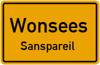 Straßen in Wonsees Sanspareil