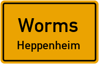 Untere Bahnhofstraße in 67551 Worms (Heppenheim)