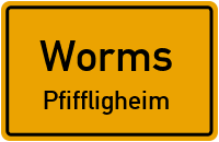 Wehrgasse in WormsPfiffligheim