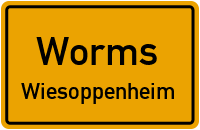Straßenverzeichnis Worms Wiesoppenheim