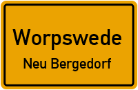 Bergedorfer Kirchdamm in WorpswedeNeu Bergedorf