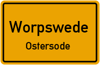 Ostersoder Straße in WorpswedeOstersode