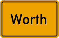 Holzkoppelweg in Worth