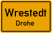 Drohe in WrestedtDrohe