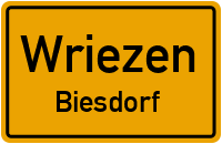 Biesdorfer Dorfstraße in WriezenBiesdorf