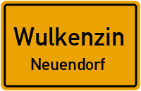 Dorfstraße in WulkenzinNeuendorf