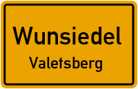 Valetsberg in WunsiedelValetsberg