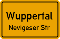 Notdurchfahrt in WuppertalNevigeser Str