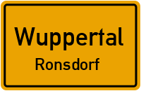 Talsperrenstraße in WuppertalRonsdorf