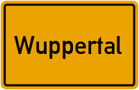 City Sign Wuppertal