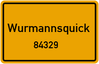 Straßen in 84329 Wurmannsquick