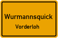 Straßenverzeichnis Wurmannsquick Vorderloh