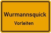 Straßenverzeichnis Wurmannsquick Vorleiten