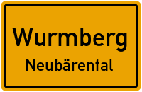 Lärchenweg in WurmbergNeubärental