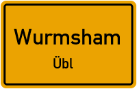 Straßen in Wurmsham Übl