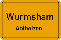 Straßen in Wurmsham Antholzen