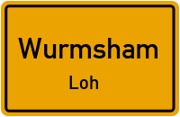 Straßen in Wurmsham Loh