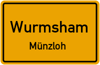 Straßen in Wurmsham Münzloh