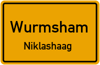 Straßenverzeichnis Wurmsham Niklashaag