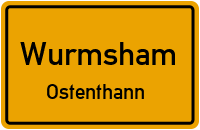 Straßenverzeichnis Wurmsham Ostenthann