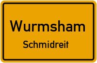 Straßen in Wurmsham Schmidreit
