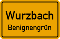 Mühlenweg in WurzbachBenignengrün